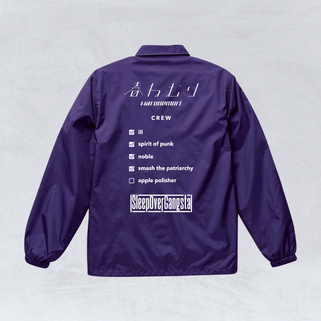 “CREW” COACH JACKET